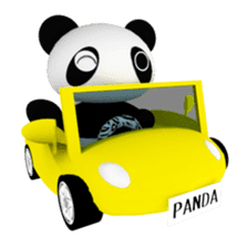 lazy Panda 'KOROPAN' sticker #1735702