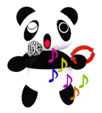 lazy Panda 'KOROPAN' sticker #1735704