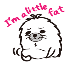 chubby seals (English) sticker #1735832