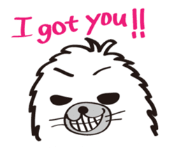 chubby seals (English) sticker #1735859