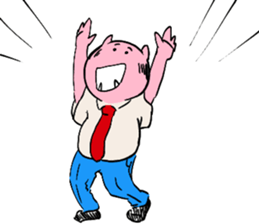 It is amusing businessman!! sticker #1735905