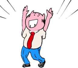 It is amusing businessman!! sticker #1735905