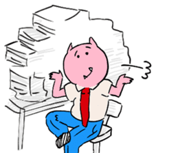 It is amusing businessman!! sticker #1735919