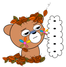 Flower Bear PART2 sticker #1736012