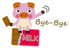 Sweet piggy-Vivian sticker #1736108