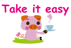 Sweet piggy-Vivian sticker #1736110