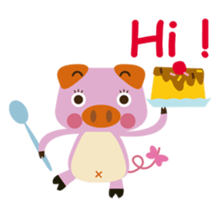 Sweet piggy-Vivian sticker #1736113