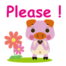 Sweet piggy-Vivian sticker #1736114