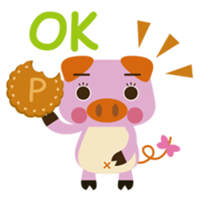 Sweet piggy-Vivian sticker #1736115