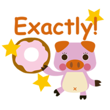 Sweet piggy-Vivian sticker #1736118