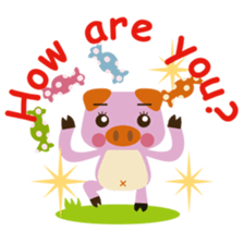 Sweet piggy-Vivian sticker #1736120