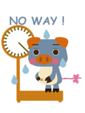 Sweet piggy-Vivian sticker #1736121