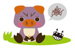 Sweet piggy-Vivian sticker #1736126