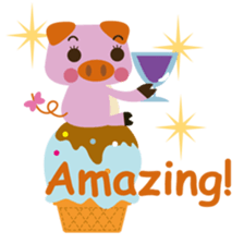 Sweet piggy-Vivian sticker #1736127