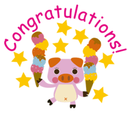 Sweet piggy-Vivian sticker #1736128