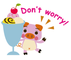 Sweet piggy-Vivian sticker #1736129