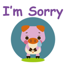 Sweet piggy-Vivian sticker #1736133