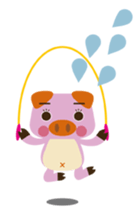 Sweet piggy-Vivian sticker #1736134