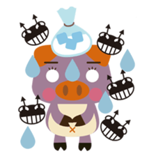 Sweet piggy-Vivian sticker #1736141