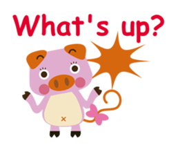 Sweet piggy-Vivian sticker #1736142