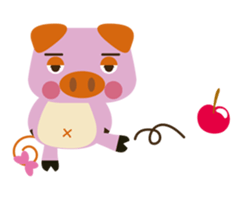 Sweet piggy-Vivian sticker #1736143