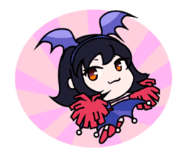 Tsubasa, cute little miss bat girl sticker #1736744