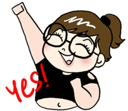 Me-kin by La Pluie sticker #1736991