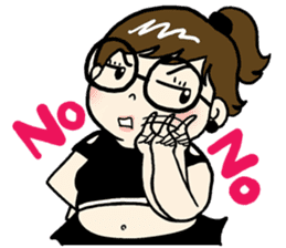 Me-kin by La Pluie sticker #1736995