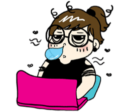 Me-kin by La Pluie sticker #1736997