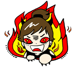 Me-kin by La Pluie sticker #1737007