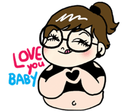 Me-kin by La Pluie sticker #1737011