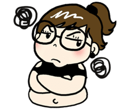 Me-kin by La Pluie sticker #1737014