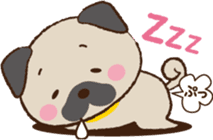 Cutie Dogs Osakan accent part1 sticker #1737168