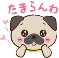 Cutie Dogs Osakan accent part1 sticker #1737171