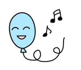 Balloon Fucchi sticker #1737539