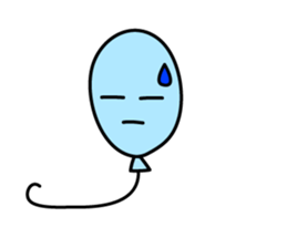 Balloon Fucchi sticker #1737540