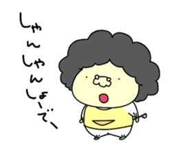Udon boy and mother Katsumi Sanuki sticker #1737879