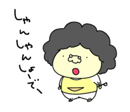 Udon boy and mother Katsumi Sanuki sticker #1737879