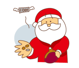 Heartwarming Stamps of Santa sticker #1737921