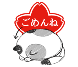 Japanese Hanko Dogs&Cat sticker #1737947