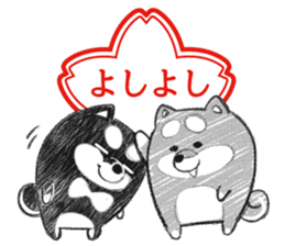 Japanese Hanko Dogs&Cat sticker #1737981