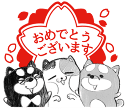 Japanese Hanko Dogs&Cat sticker #1737983