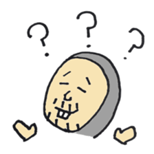 Gray man sticker #1738042