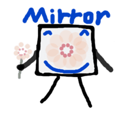 I am a white pure canvas in your heart! sticker #1738088