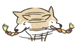Shiba Inu (Shiba-Dog) stickers - vol.2 sticker #1738381