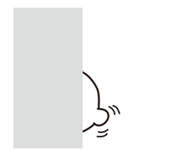 Cute rabbit, delight. sticker #1738704