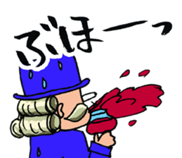 Life of the gentleman sticker #1739508