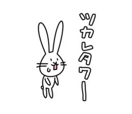 Bunny of long ears sticker #1739571