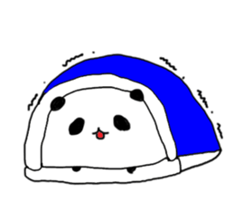 Ghost panda .Fun every day. sticker #1739785