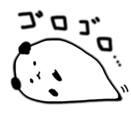 Ghost panda .Fun every day. sticker #1739810